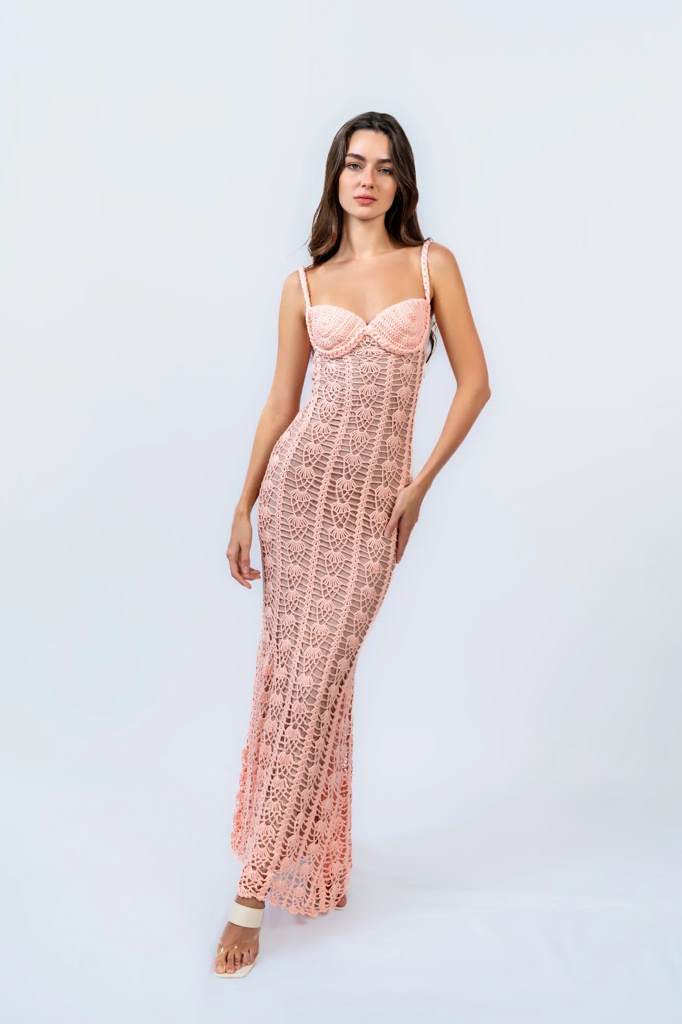 Ocean Current Dress - Handmade Crochet Dresses for Women - Euforja