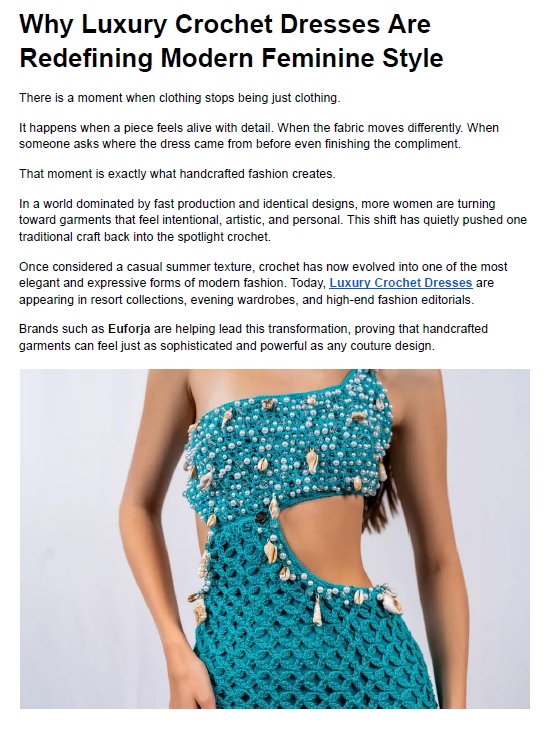 Why luxury dresses are redefining modern feminine